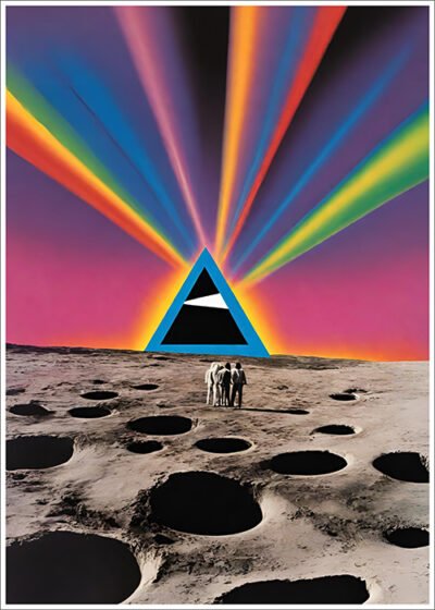 Plakat Eksplozja na księżycu