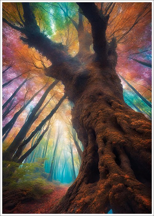 Plakat Magiczne drzewo