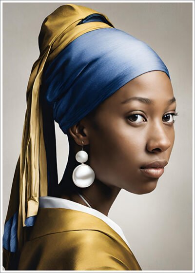 Plakat Piękna kobieta