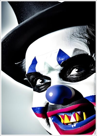 Plakat Straszny klaun 2