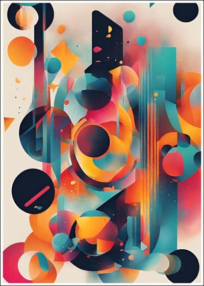 Plakat Barwne różności