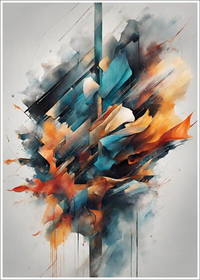 Plakat Barwne spektrum