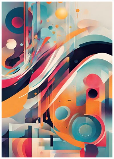 Plakat Delikatne Kolorki