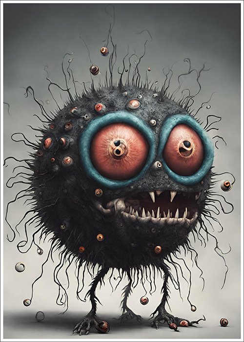 Plakat Dziwaczny stwór