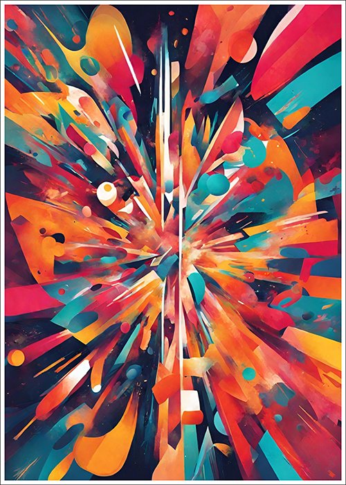 Plakat Eksplozja soczystych barw