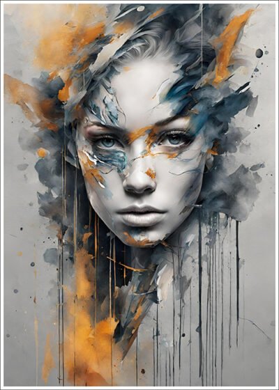 Plakat Jej ostre spojrzenie