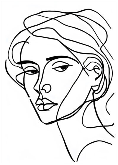 Plakat Kobiecy minimalizm