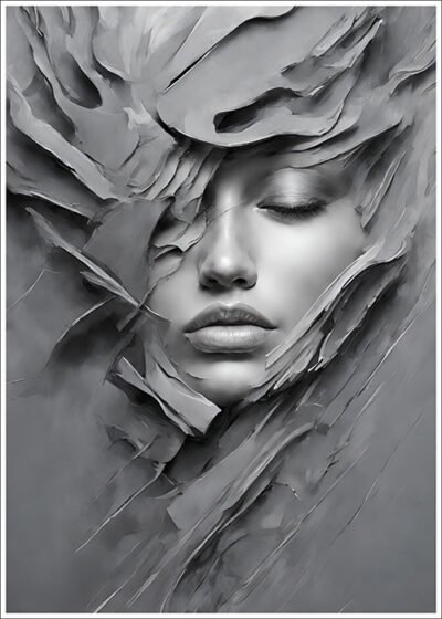 Plakat Kobieta ściana