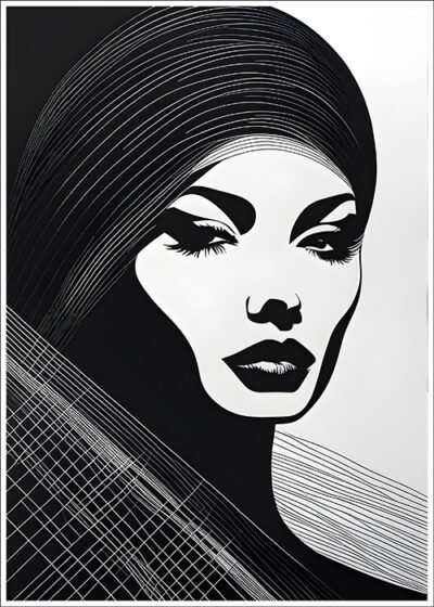 Plakat Kobieta tajemnica