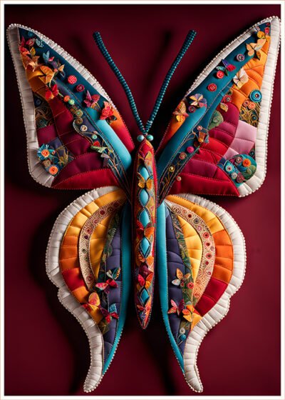 Plakat Motylek krawcowej