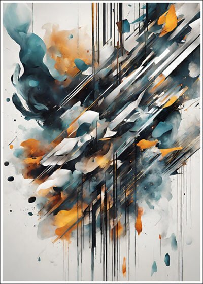 Plakat Prędkość barw