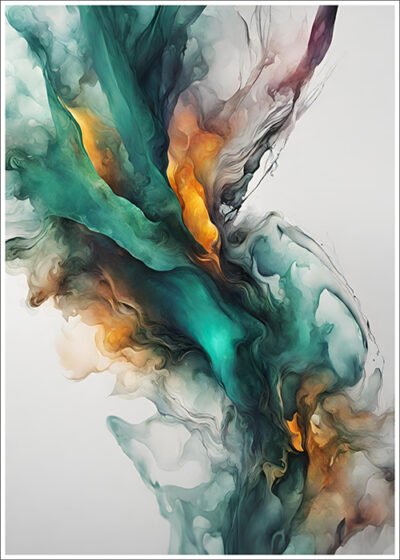 Plakat Rozlany koloryt