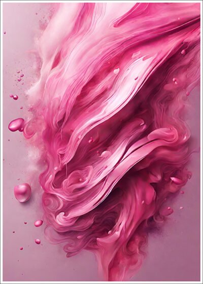 Plakat Soczysty róż