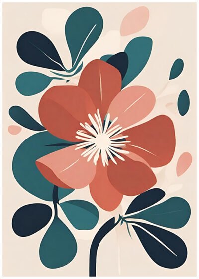 Plakat Subtelny kwiatek