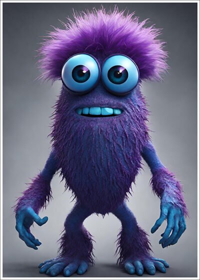 Plakat Uroczy potwór