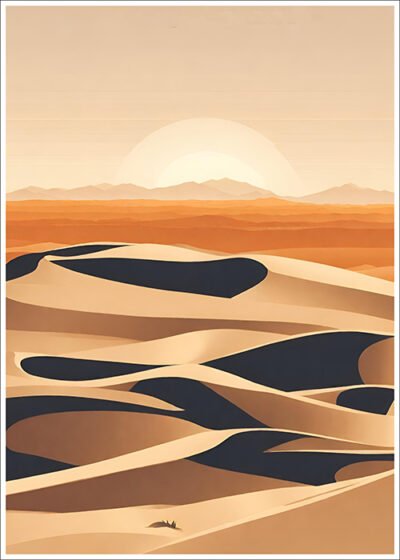 Plakat Wschód na pustyni