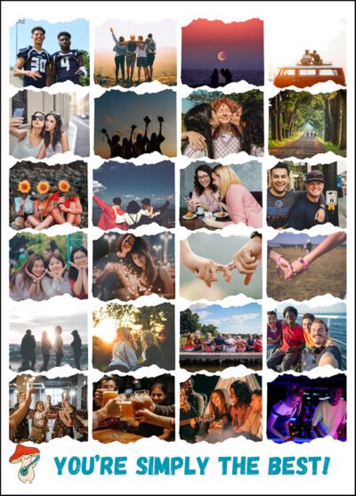 Kolaż ze zdjęć na prezent