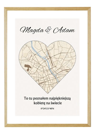 Mapa dla Wybranki Serca