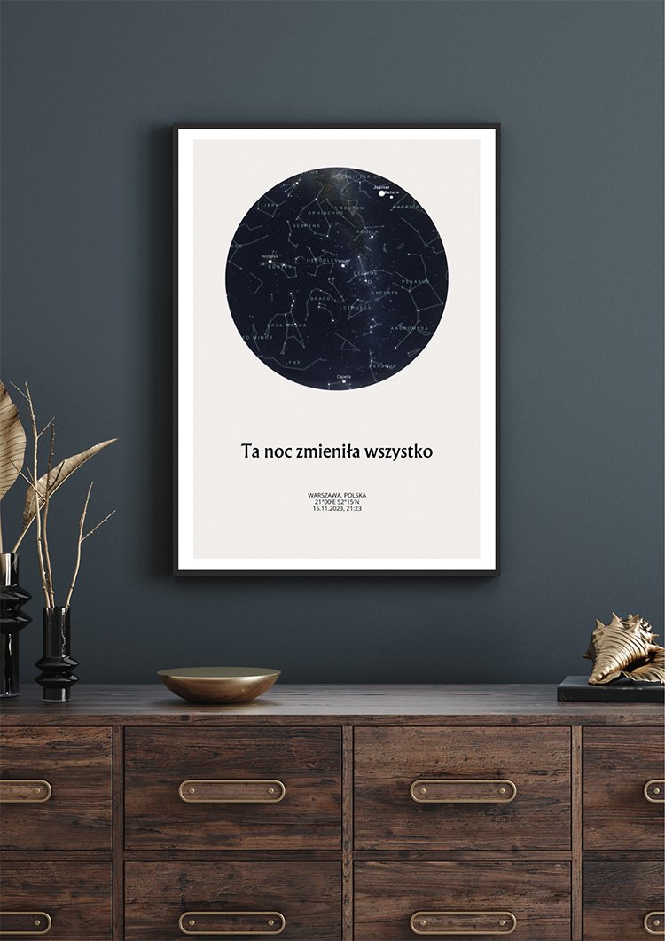 Mapa Nieba Personalizowany Prezent Kompozycja3
