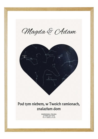 Niebo Mapa na Prezent