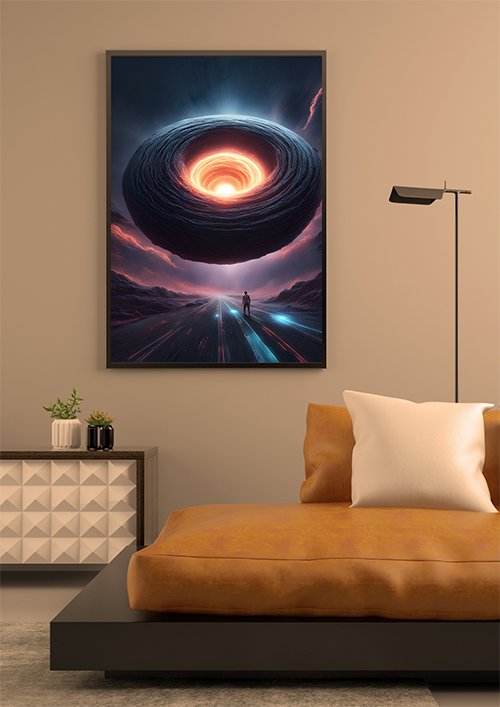 Plakat Koniec świata kompozycja