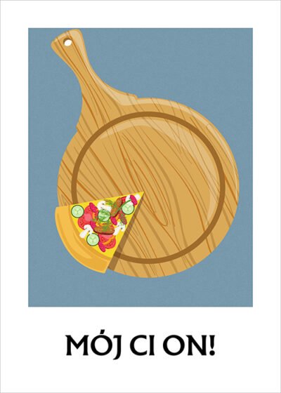 Plakat Mój Ci on