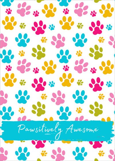 Plakat Pawsitively happy