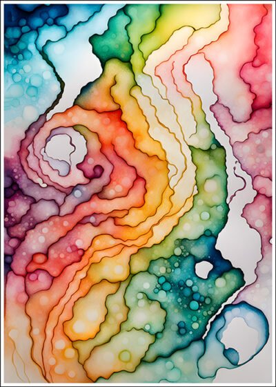 Plakat Pod mikroskopem