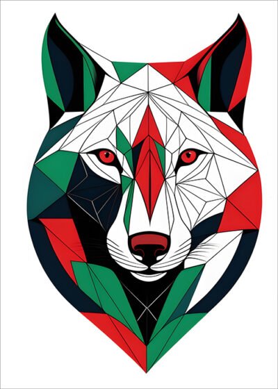 Plakat Wilk Artystycznie