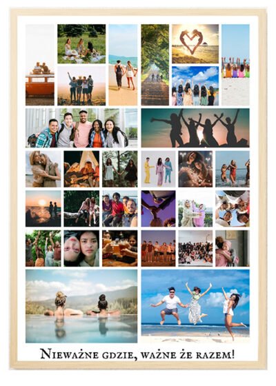 Kolaż na dużo zdjęć