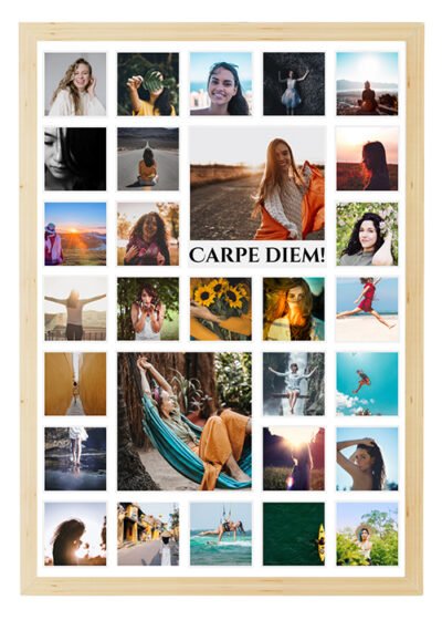 Kolaż zdjęć w ramce