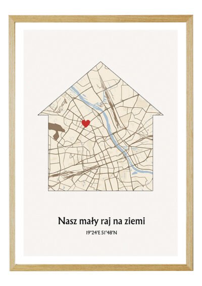 Mapa Dom Retro - Nasz mały raj na ziemi