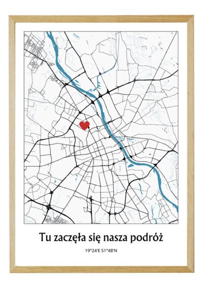 Plakat Wasz Punkt na mapie