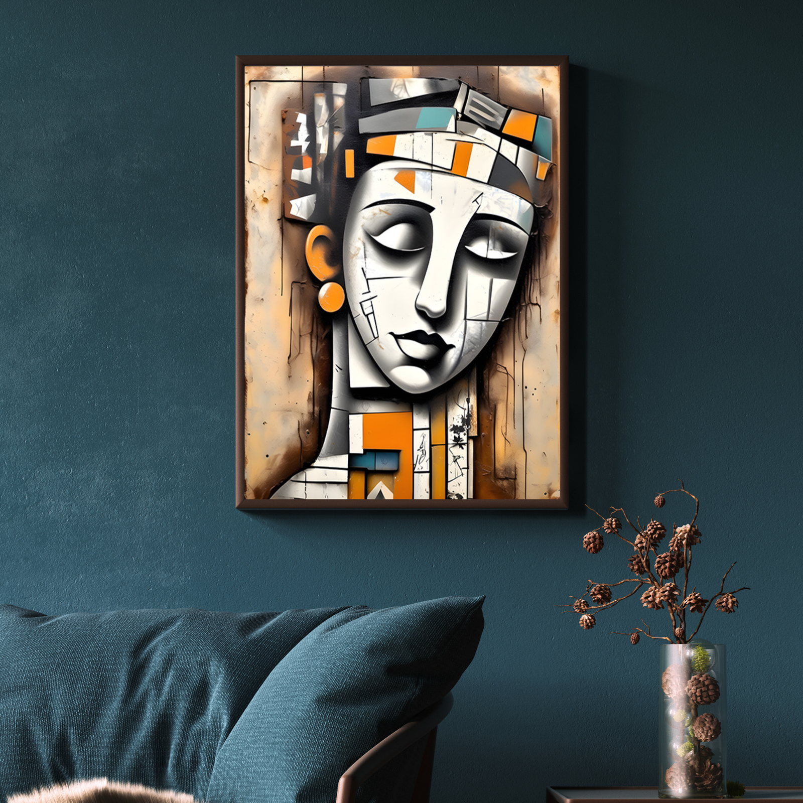 Plakat Egipski smutek kompozycja5