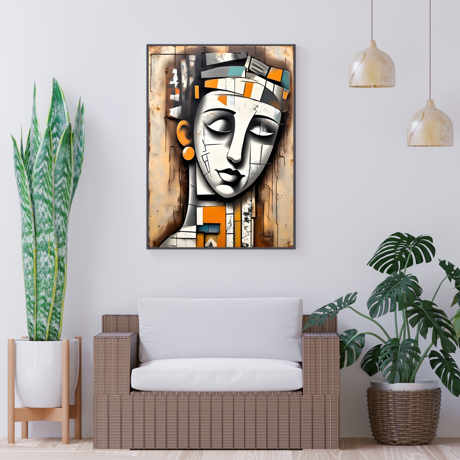 Plakat Egipski smutek kompozycja6