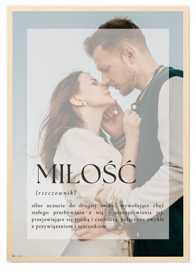 Plakat Miłość