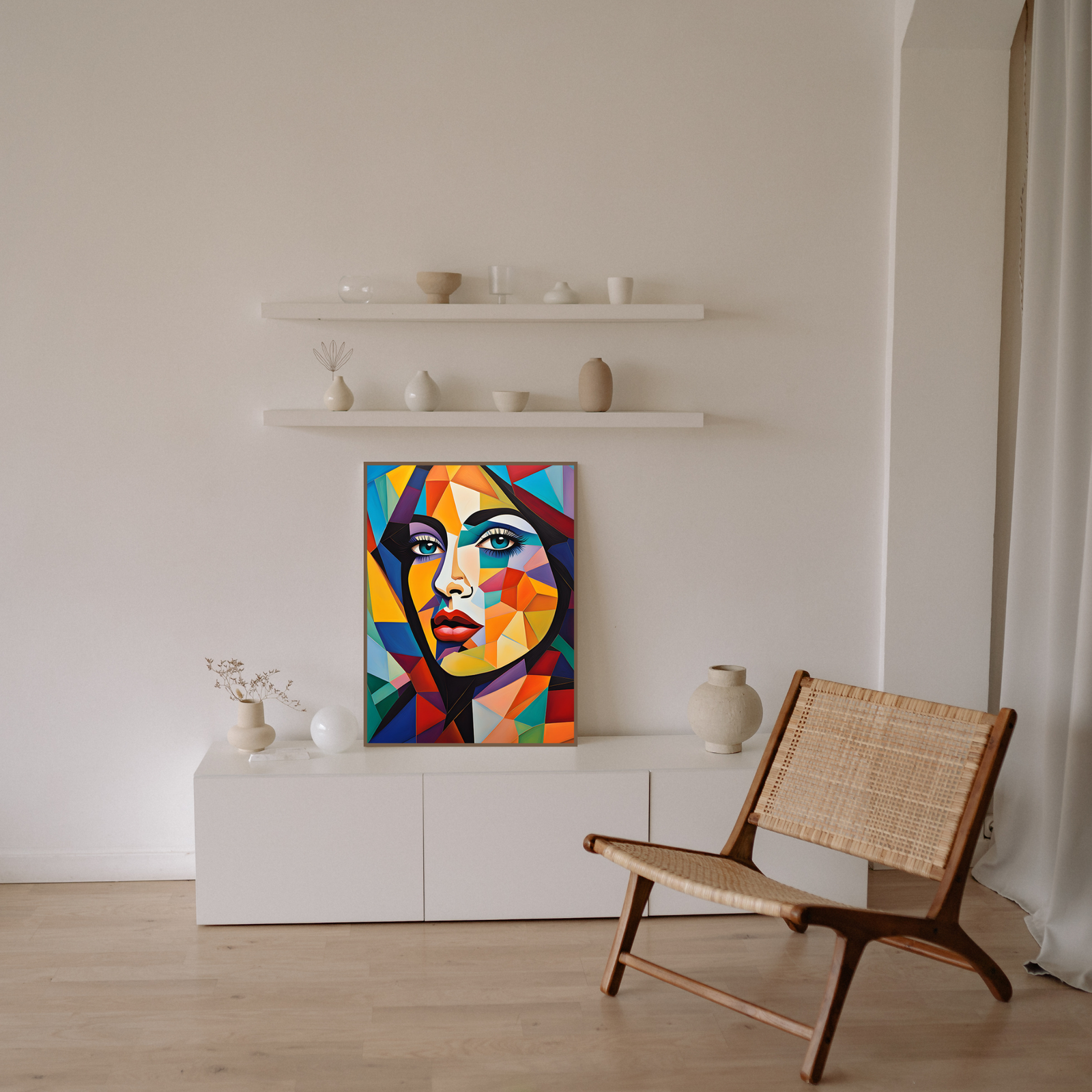 Kobieta z Kawałków Kompozycja2