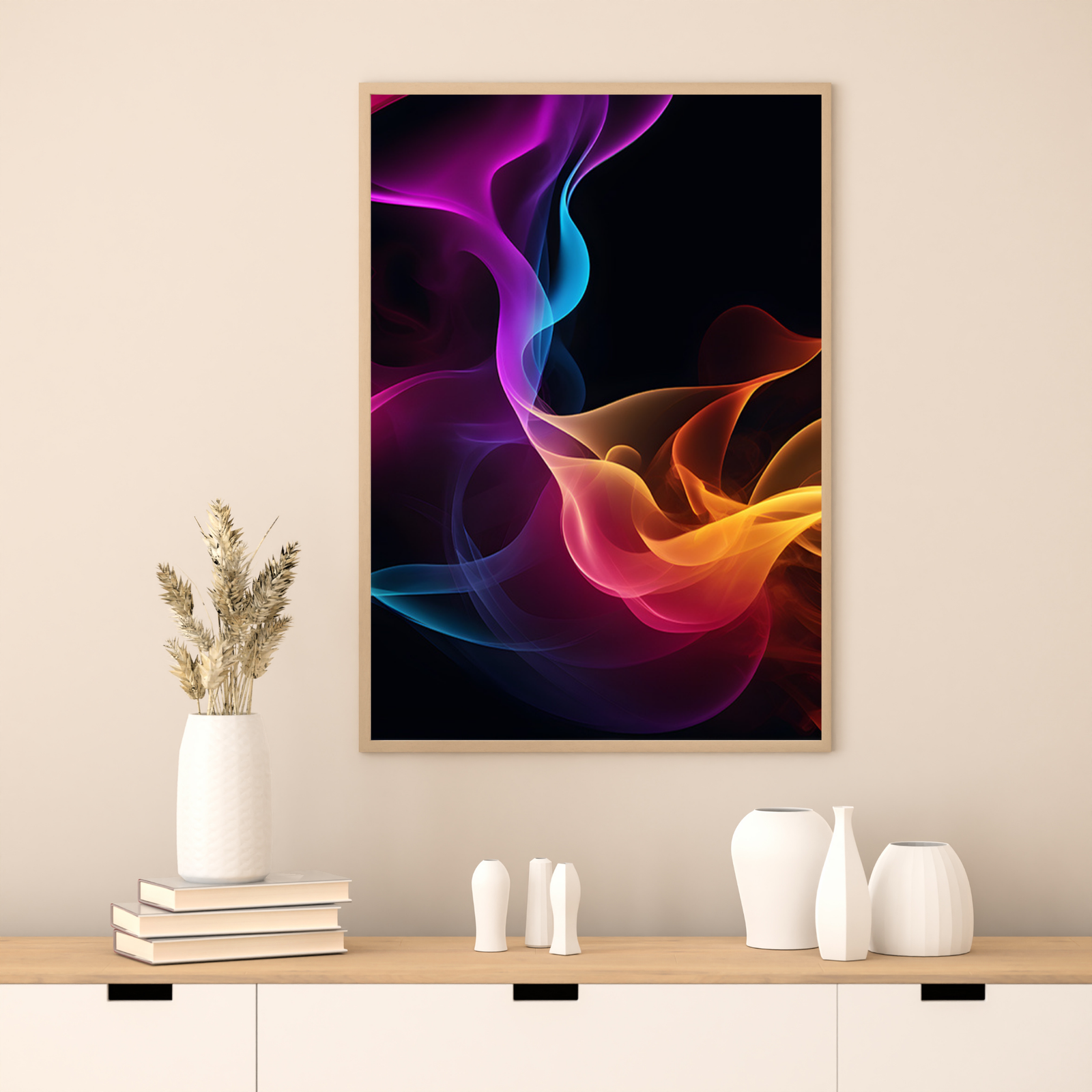 Plakat Kolorowe Pigmenty 2 Kompozycja4