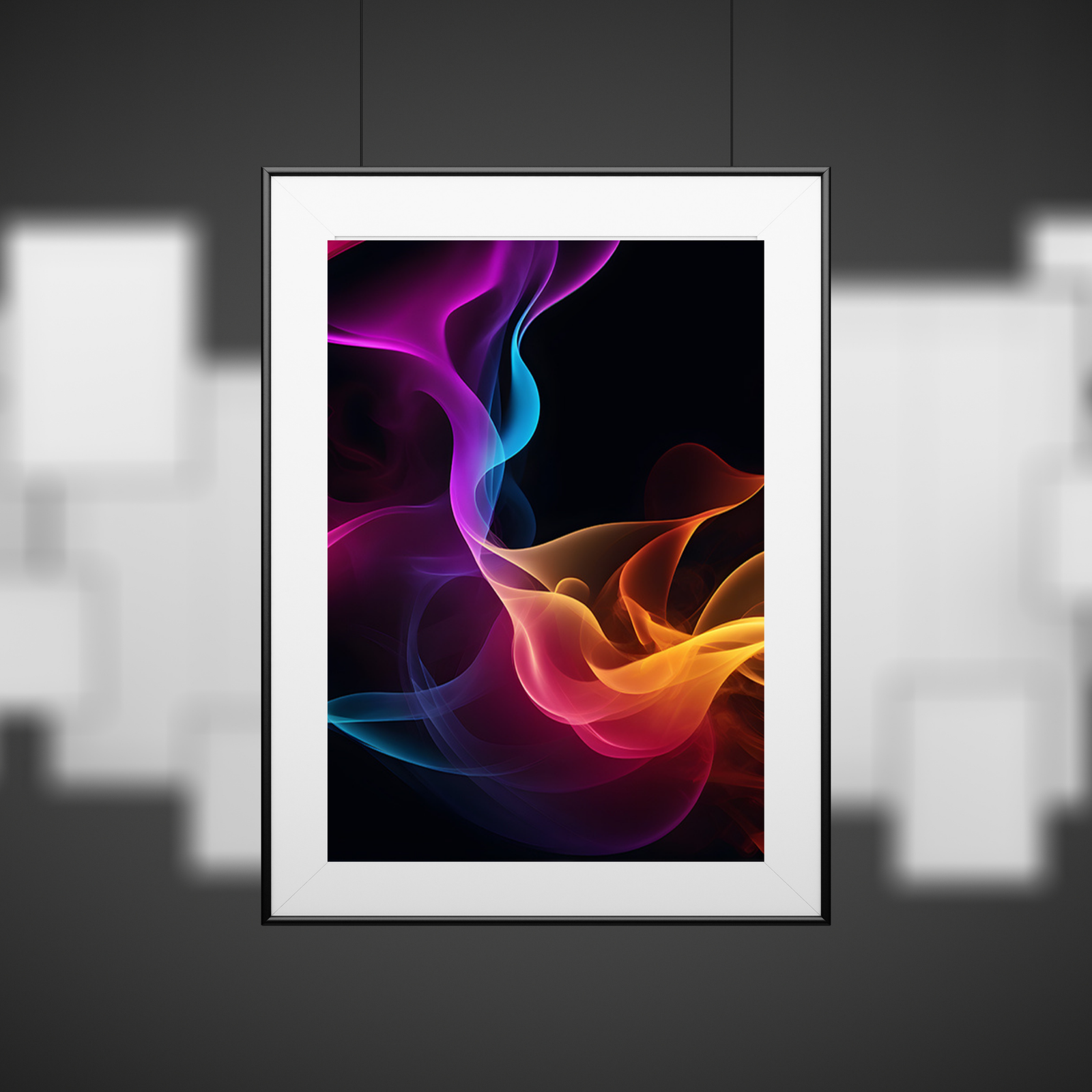 Plakat Kolorowe Pigmenty 2 Kompozycja5