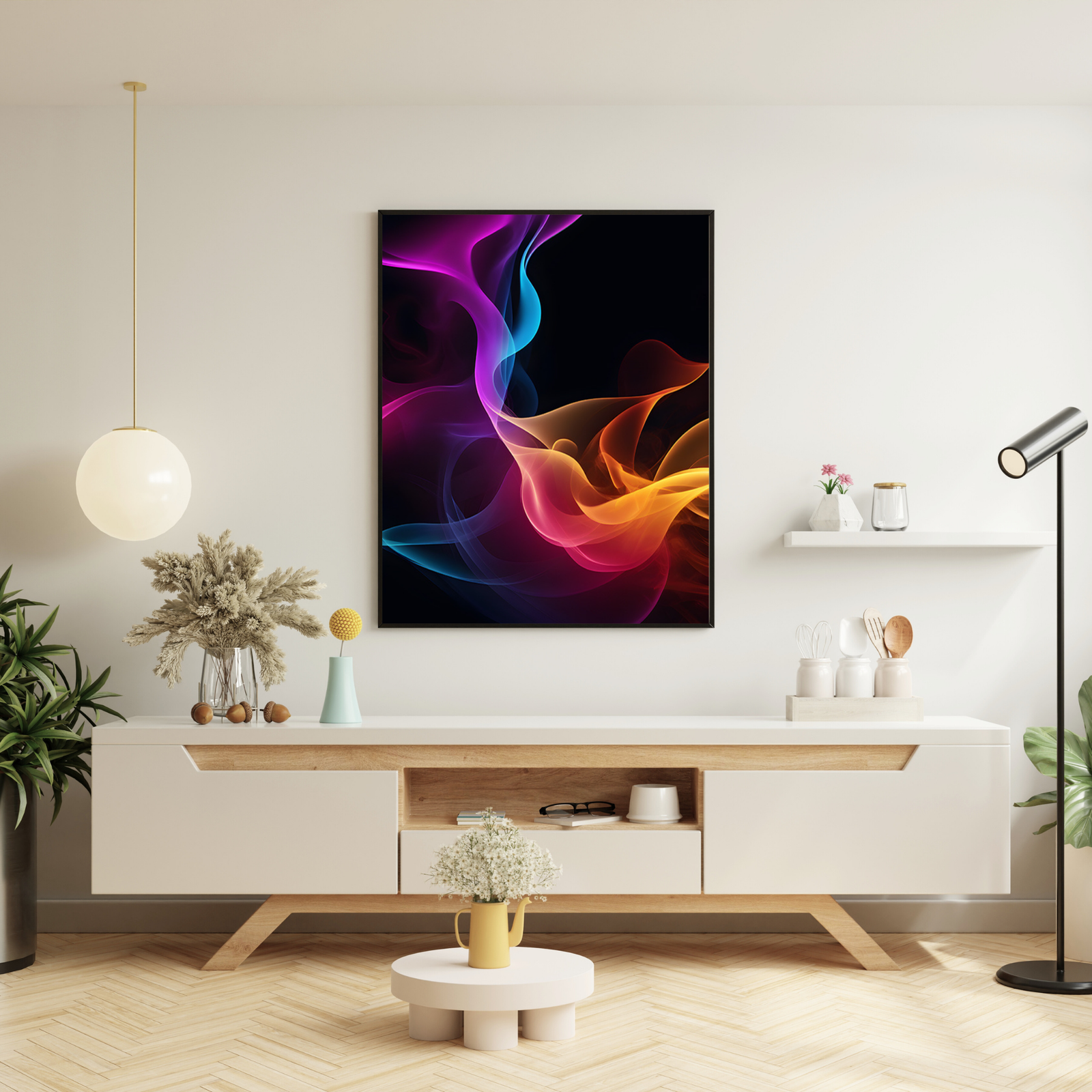 Plakat Kolorowe Pigmenty 2 Kompozycja6