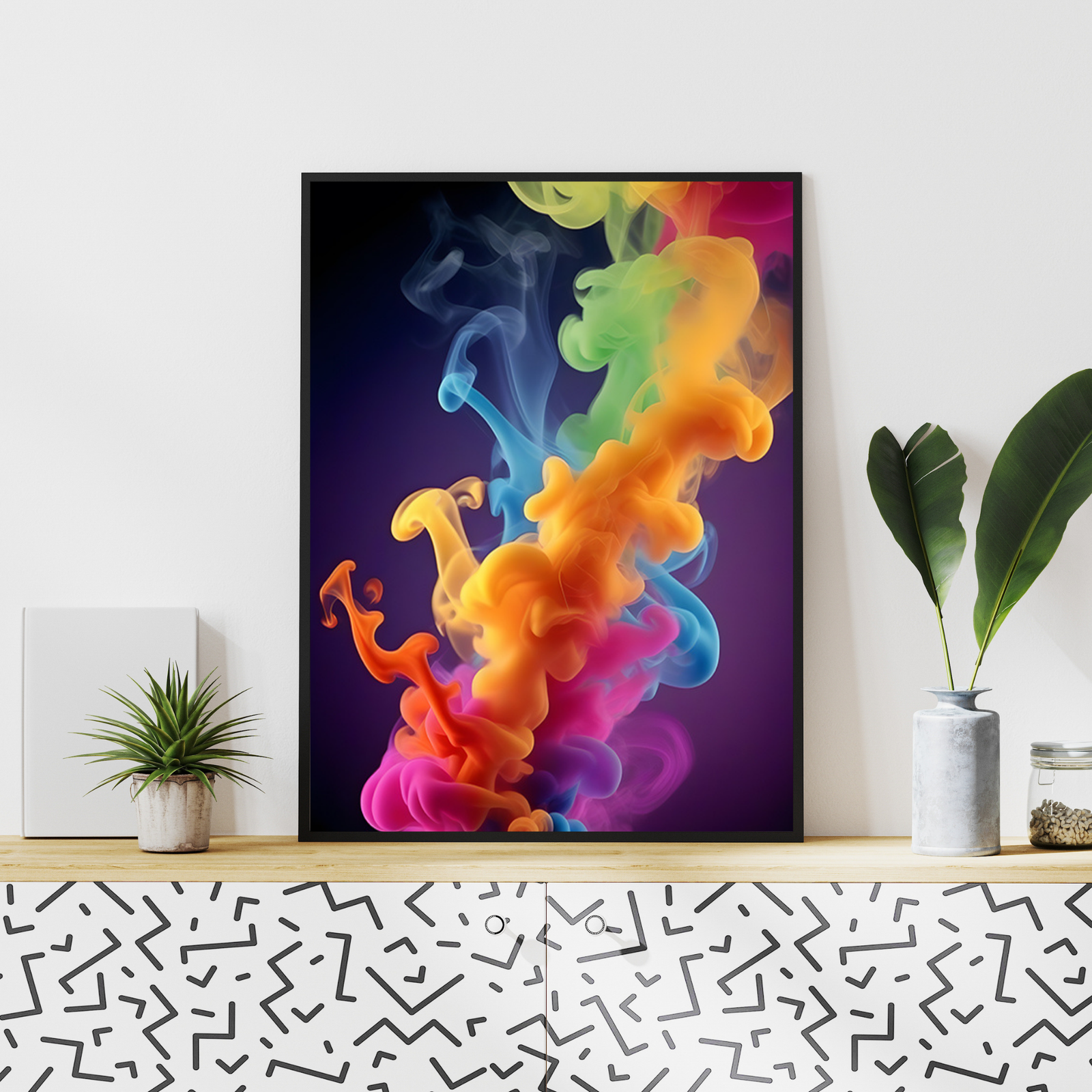 Plakat Kolorowe pigmenty kompozycja7