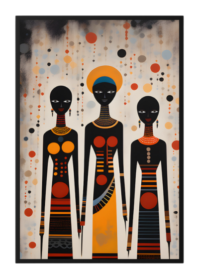 Plakat Malunki na ścianie