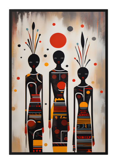 Plakat Malunki na ścianie 2