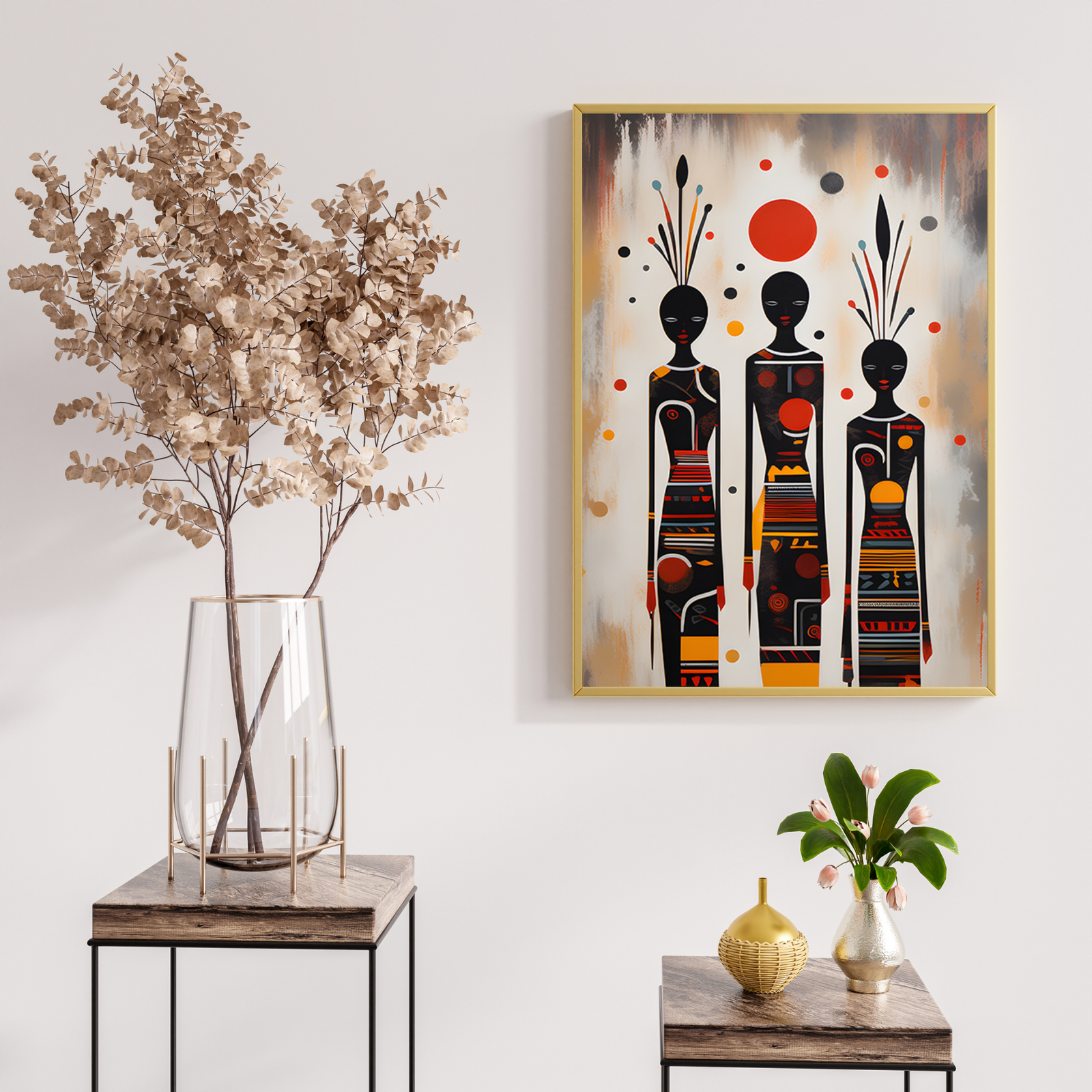 Plakat Malunki na ścianie 2 Kompozycja2