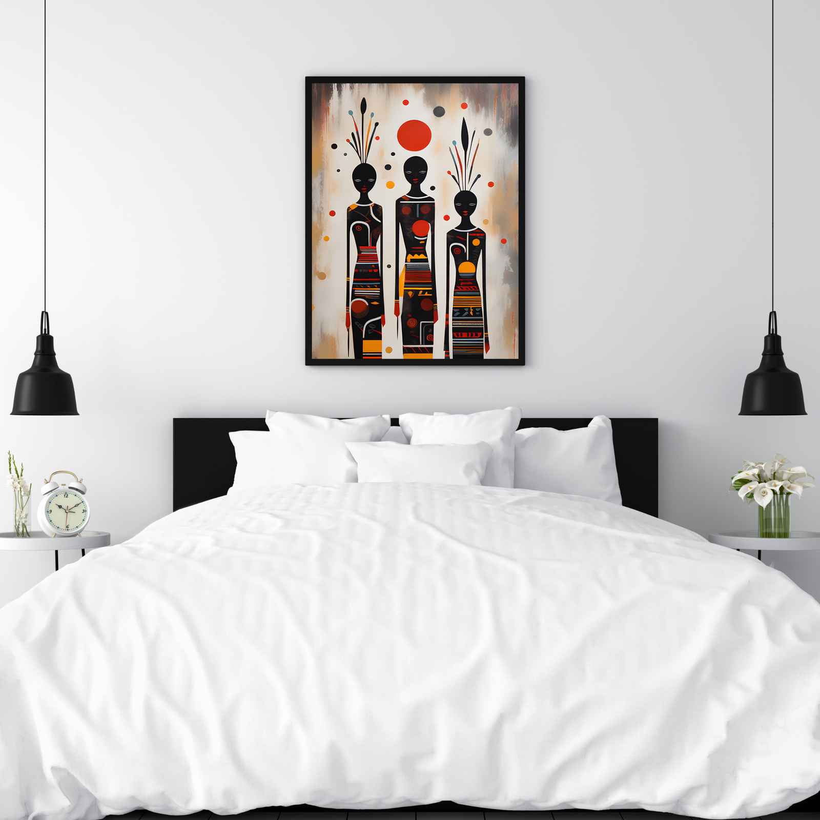 Plakat Malunki na ścianie 2 Kompozycja7