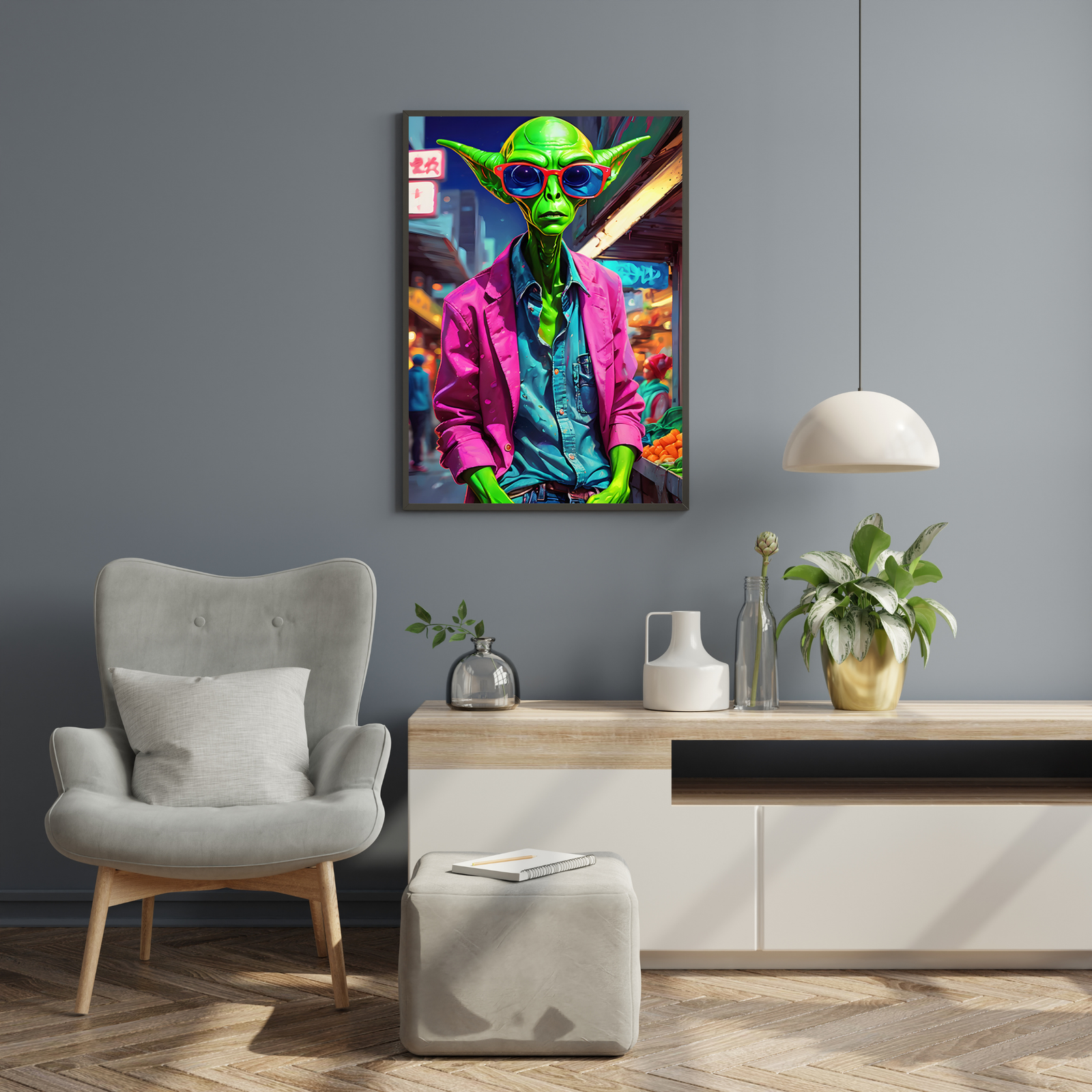 Plakat Ufoludek kompozycja5