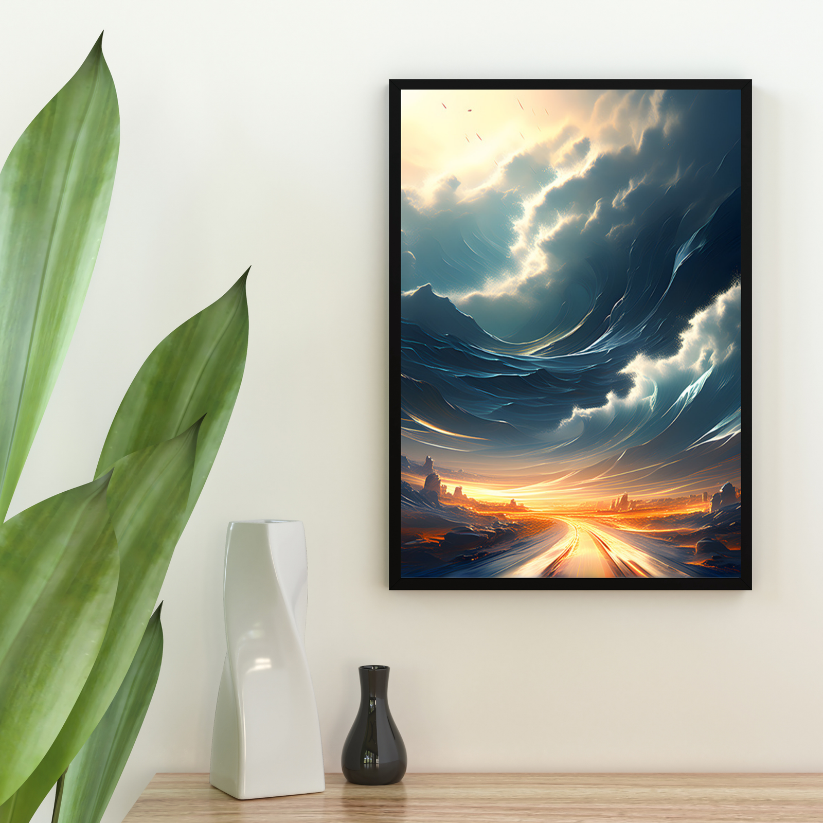 Plakat Wichura Kompozycja