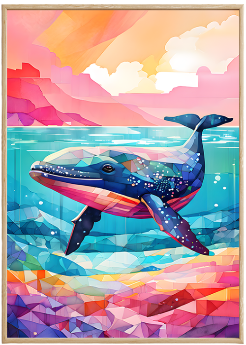 plakat_tęczowy_wieloryb
