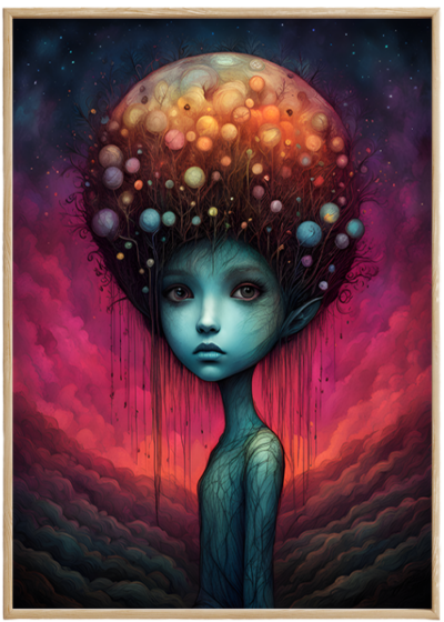 surrealistyczna_postać_z_kwiatową_fryzurą