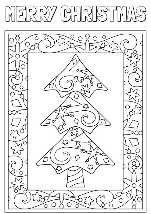 kolorowanki-xxl-pionowe - Kolorowanka-XXL-Merry-Chrismtas-2